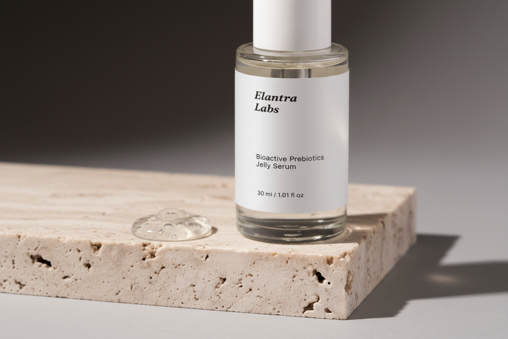 Elantra Labs Bioactive Prebiotics Jelly Serum texture close-up